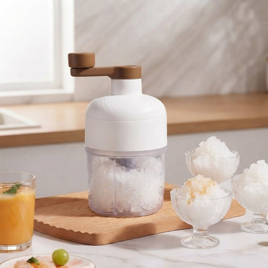 Compact Hand Crank Shaved Ice Maker