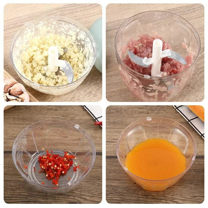 QuickPull Pro Manual Kitchen Chopper Tool