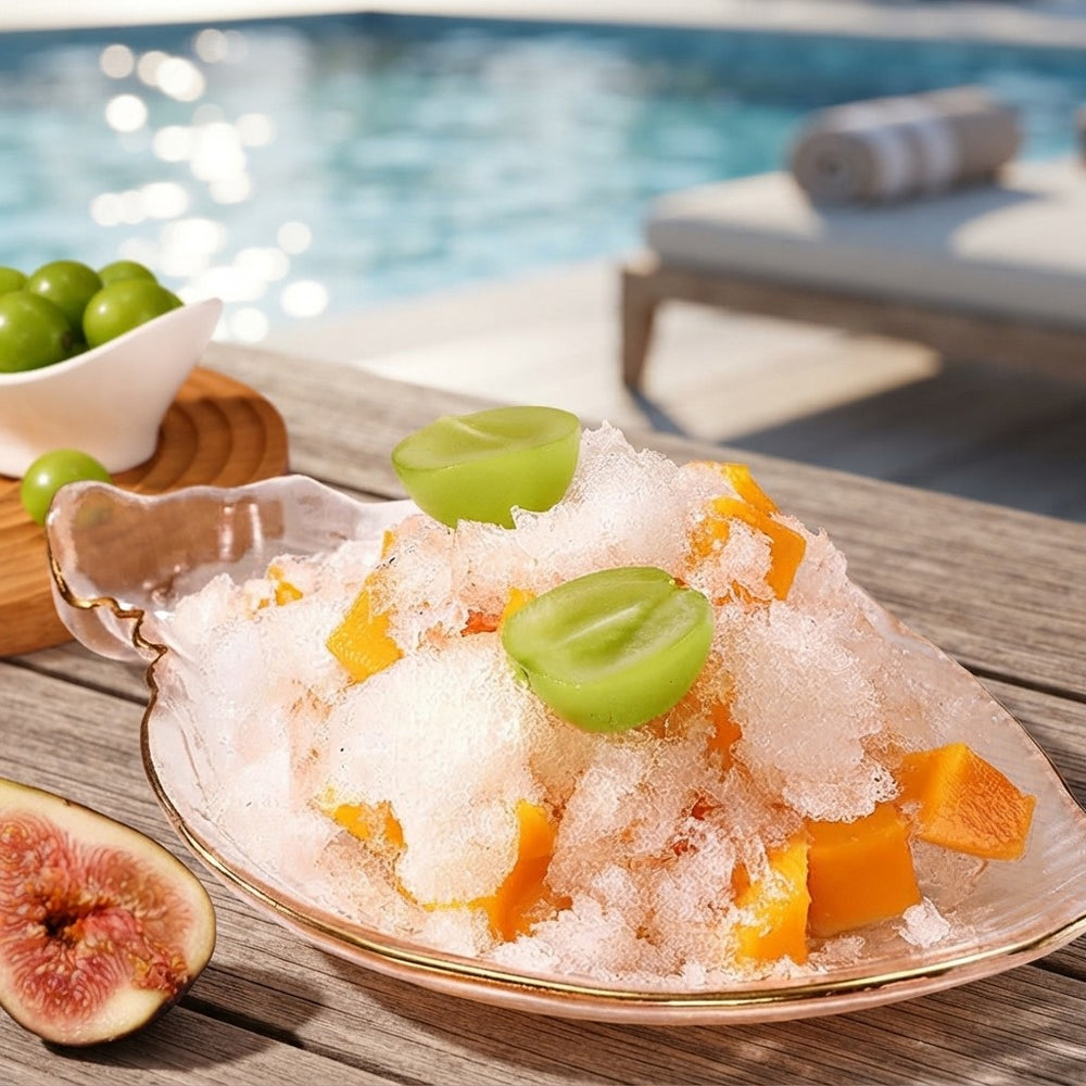Compact Hand Crank Shaved Ice Maker